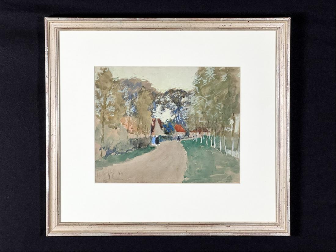 HERMANN DUDLEY MURPHY (1867-1945) "WALKING PATH" (1 of 8)