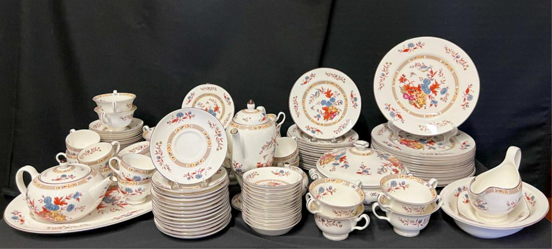 WEDGWOOD "JAMESTOWN" SERVICE FOR (14) TEA SET (1 of 7)