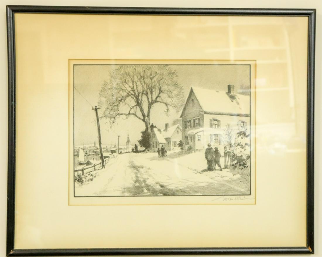 GORDON GRANT (1875-1962) PENCIL SIGNED ETCHING (1 of 7)