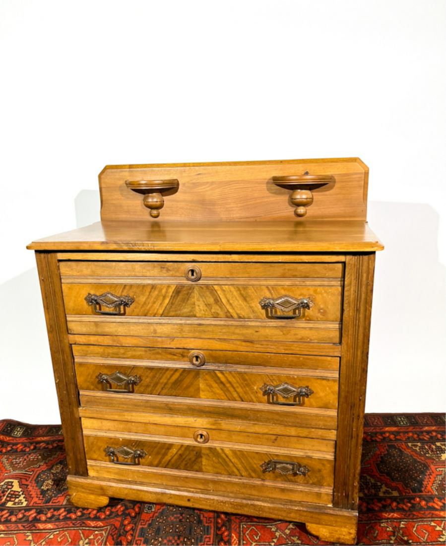 DIMINUTIVE (4) DRAWER VICTORIAN WASHING STAND (1 of 6)