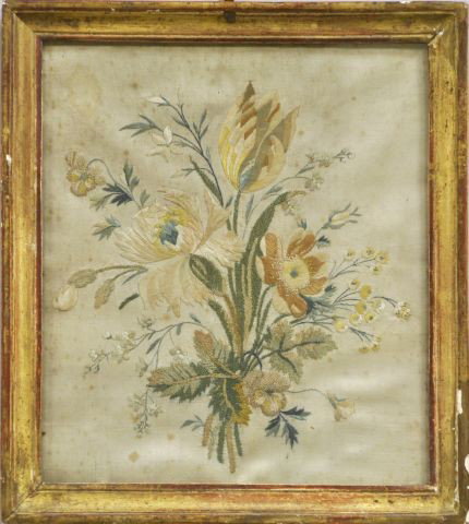 Framed Victorian Needlework