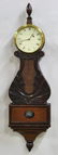 572A: Federal mahogany Lyre Clock with acorn finial