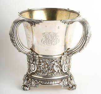 PRESENTATION TIFFANY STERLING SILVER LOVING CUP