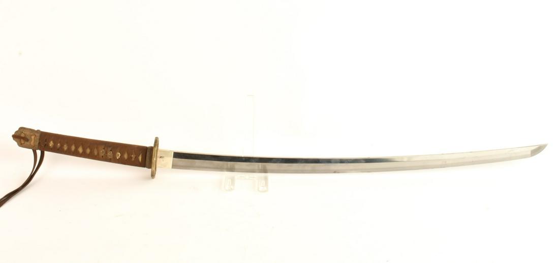 (20th c) JAPANESE SAMAURI SWORD (1 of 20)