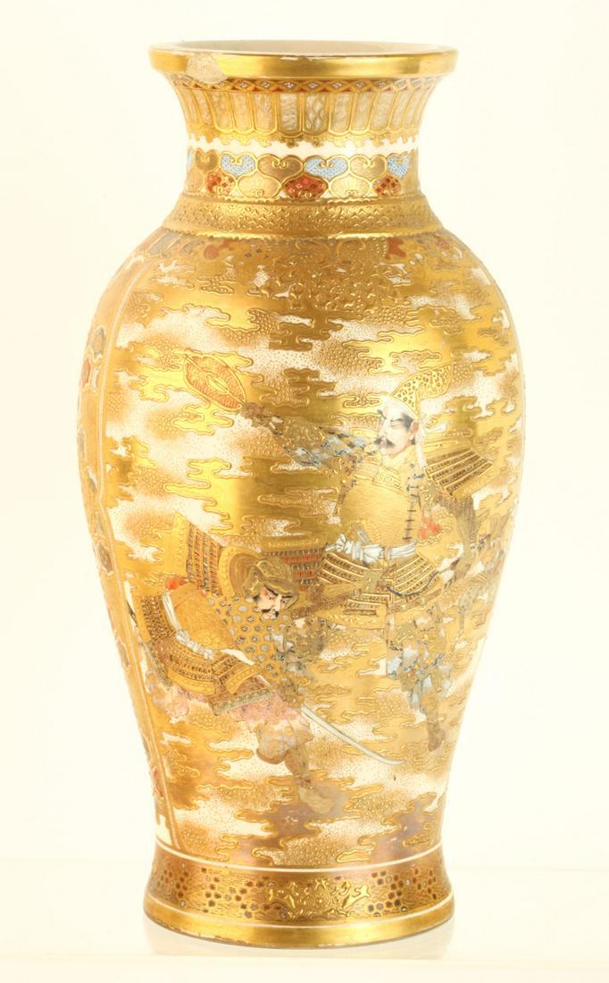 FINE QUALITY JAPANESE SATSUMA VASE (1 of 11)