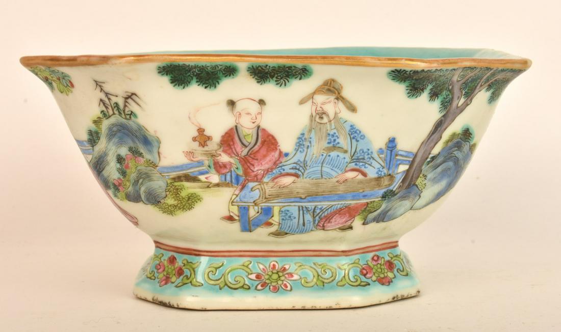CHINESE PORCELAIN SWEET MEAT DISH (1 of 7)