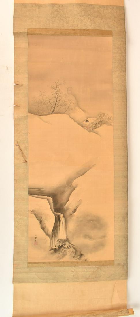 CHINESE SCHOOL SCROLL (Early 20th c) (1 of 8)