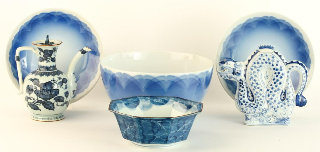 GROUPING OF (20th c) ASIAN CERAMICS (1 of 20)