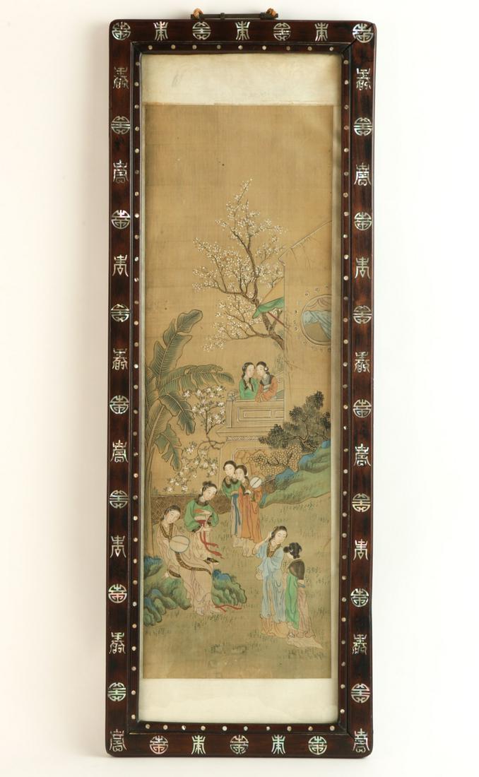 (19th c) CHINESE SCROLL (1 of 19)