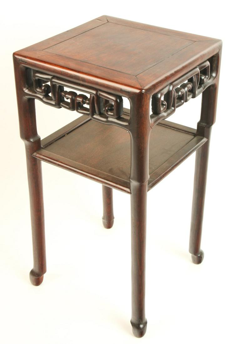 (19th c) CHINESE PLANT STAND (1 of 13)