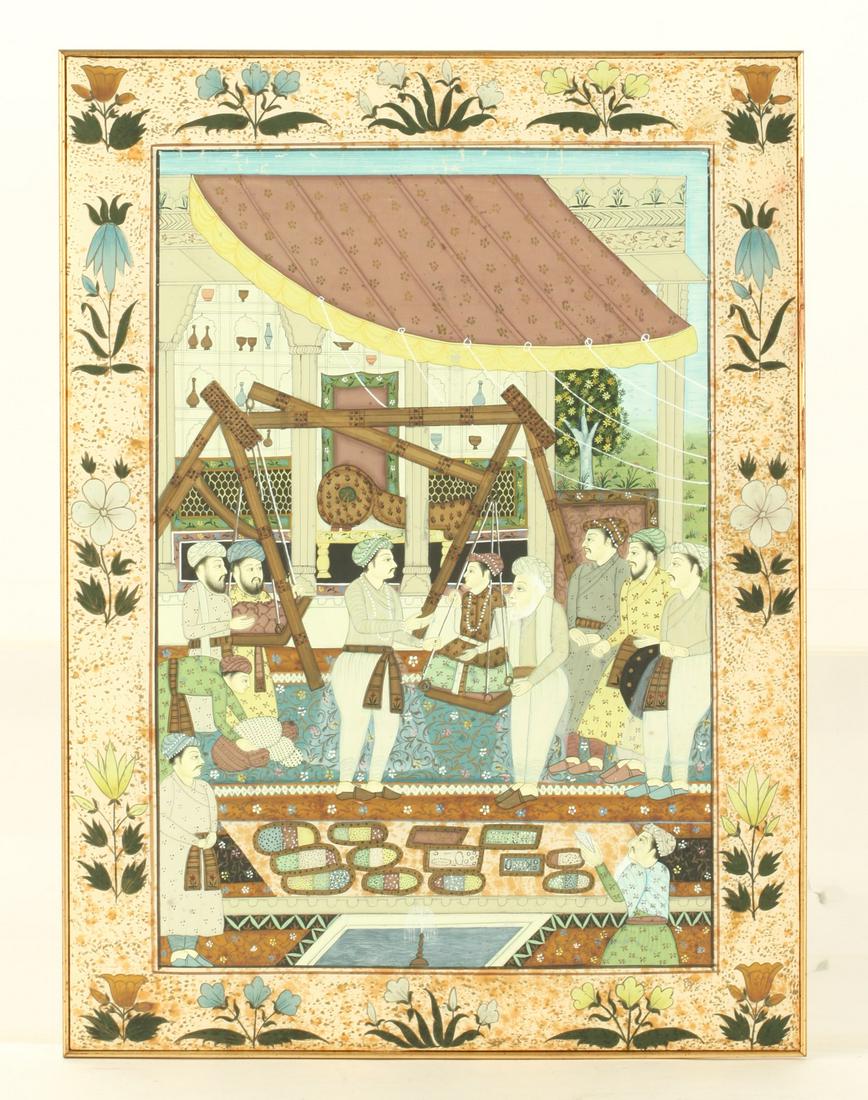 (20th c) FAR EAST INDIAN PAINTING (1 of 16)