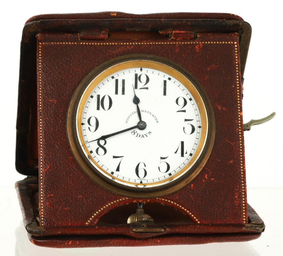 ONE MINUTE REPEATER TRAVEL ALARM CLOCK (1 of 9)