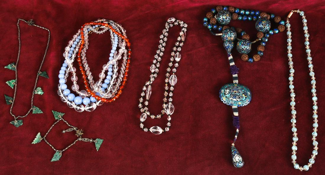 GROUP OF BEADED NECKLACES (1 of 11)