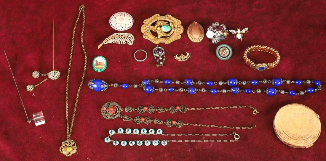 LOT OF STERLING & GOLD ODDSOMES (1 of 20)