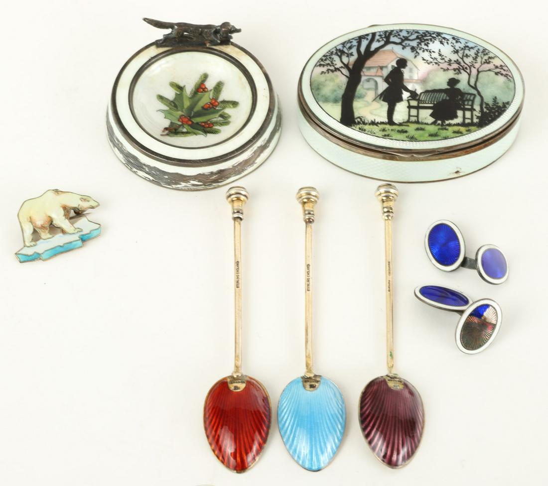 SILVER & ENAMEL OBJECTS OF INTEREST (1 of 18)