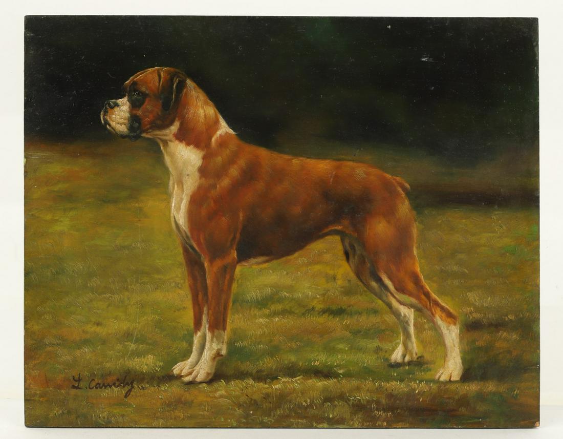 L. CASSIDY (20th / 21st c) Portrait of a Dog (1 of 9)