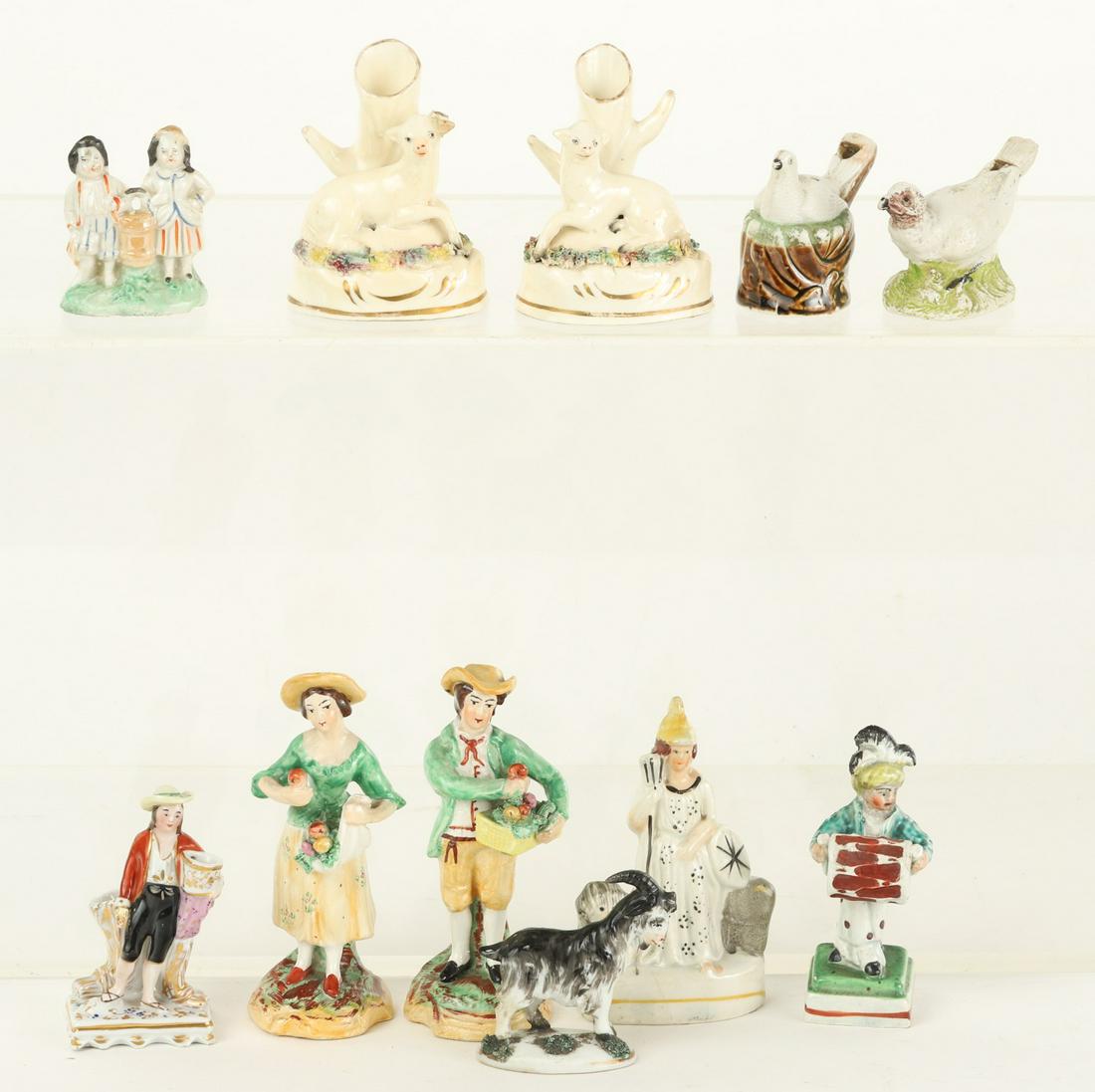 FUN GROUP OF FIGURAL PORCELAIN (1 of 19)