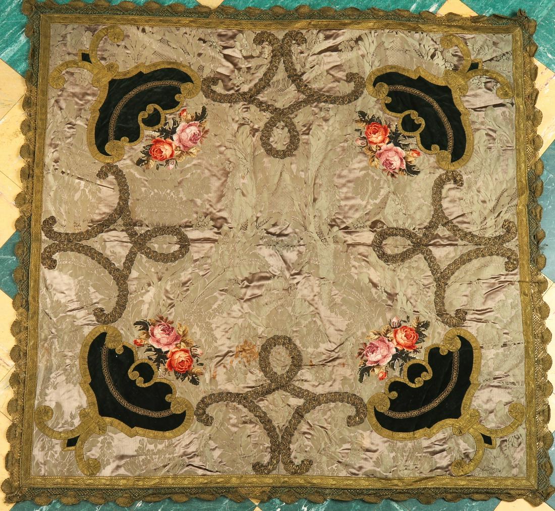 HAND STITCHED EMBROIDERED TABLE CLOTH (1 of 13)