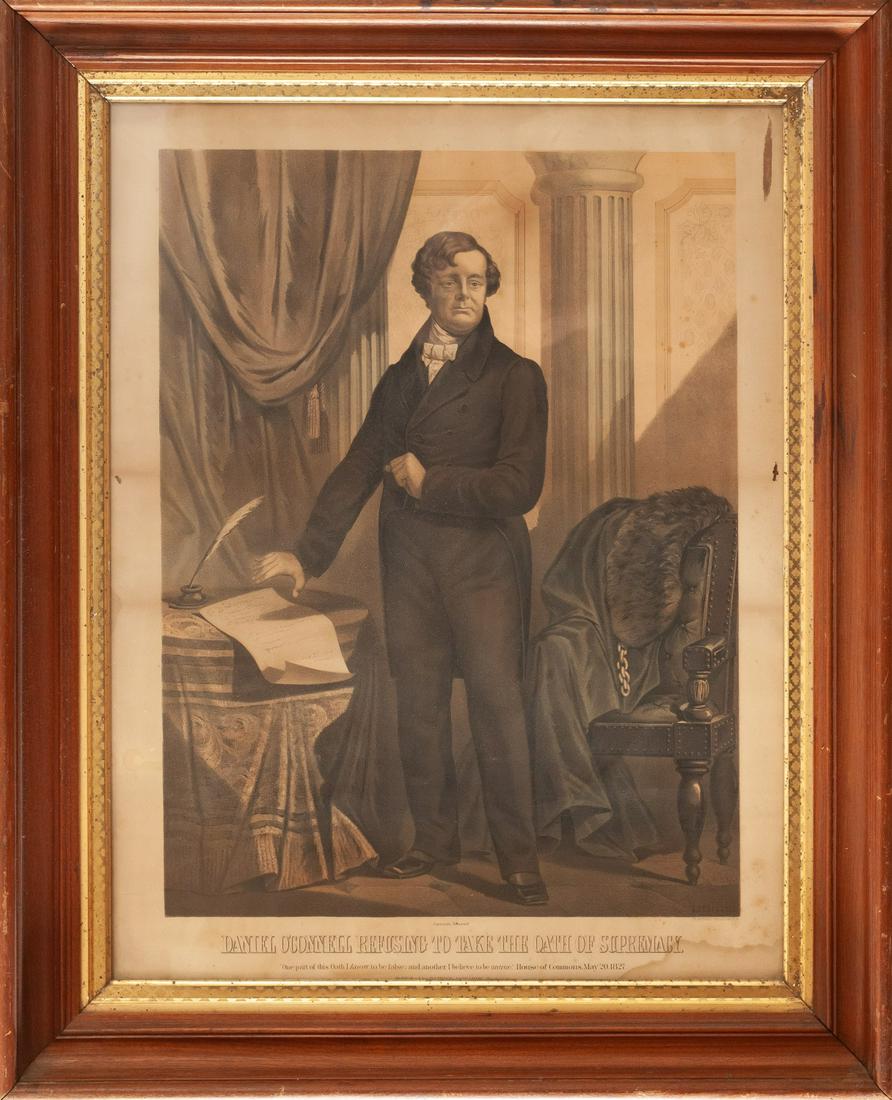 DANIEL O'CONNELL REFUSING TO TAKE THE OATH (1 of 13)