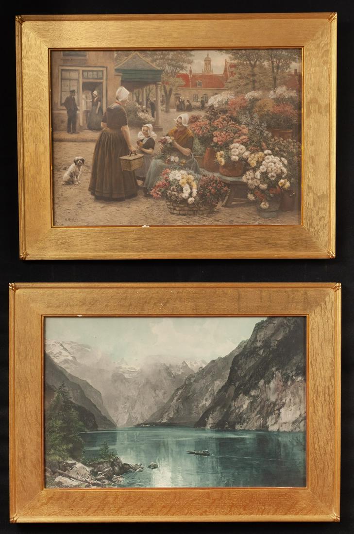 PAIR OF CUSTOM GILT OAK FRAMES (1 of 12)