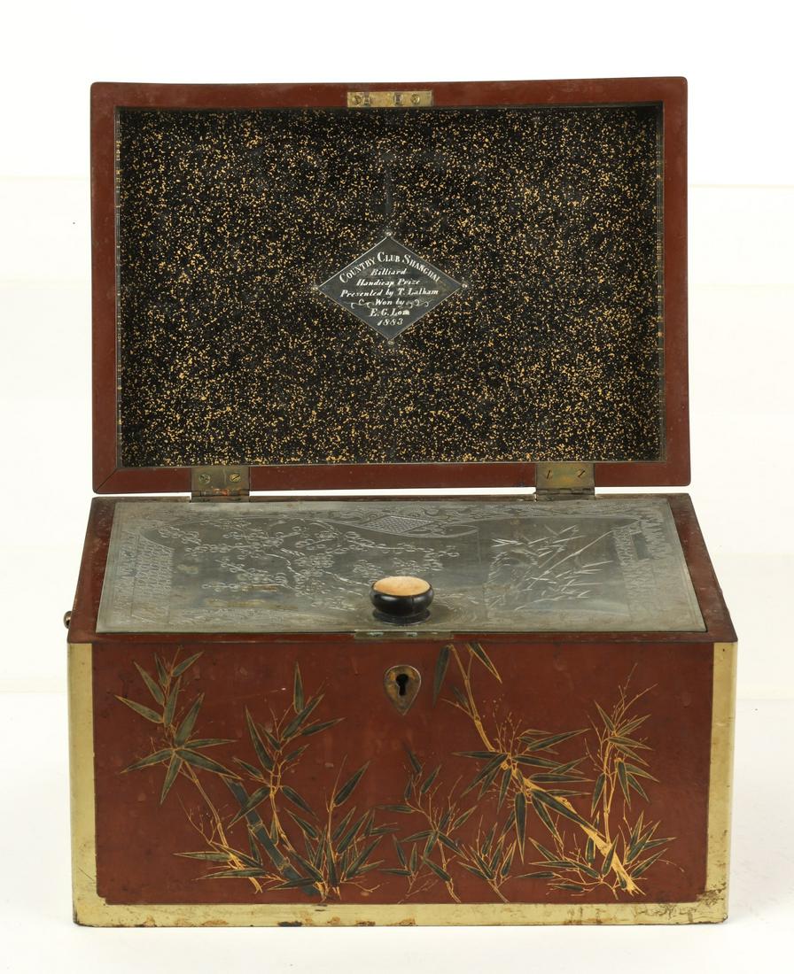 1883 CHINESE PRESENTATION HUMIDOR (1 of 9)