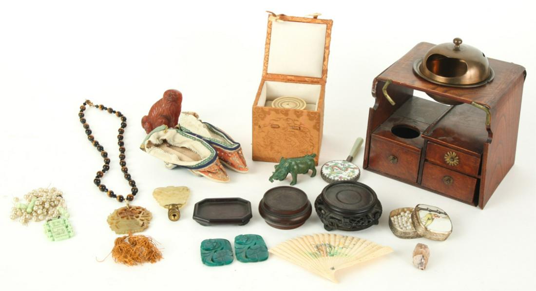 JAPANESE TABAKO-BON SMOKER'S TRAY & OTHER MISC. (1 of 15)