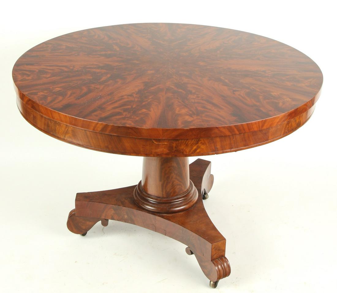 BOSTON CLASSICAL BOOK-MATCHED CENTER TABLE (1 of 18)