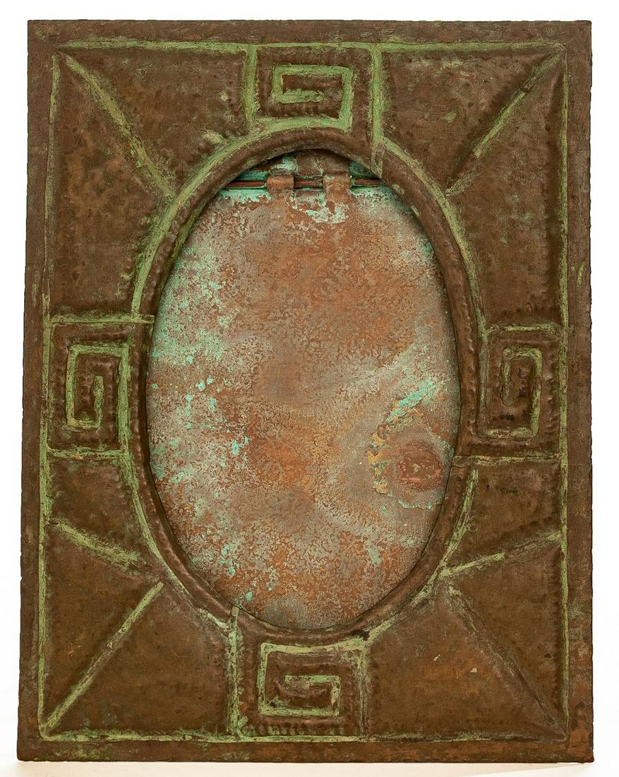 W.M. CARR & CO. ARTS & CRAFTS COPPER TOOLED FRAME (1 of 6)