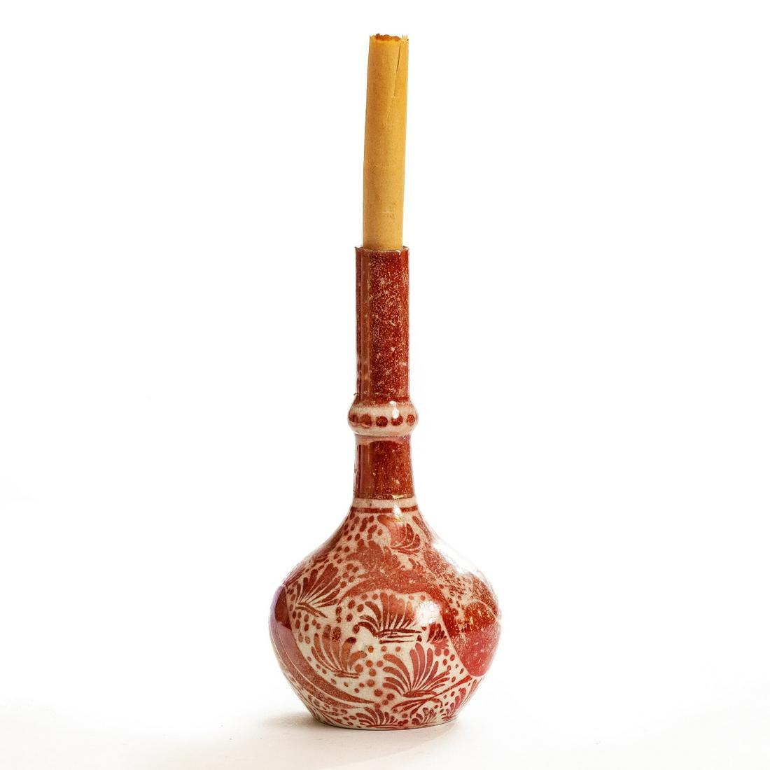 WILLIAM DE MORGAN(1839-1917) BIRD VASE (1 of 8)