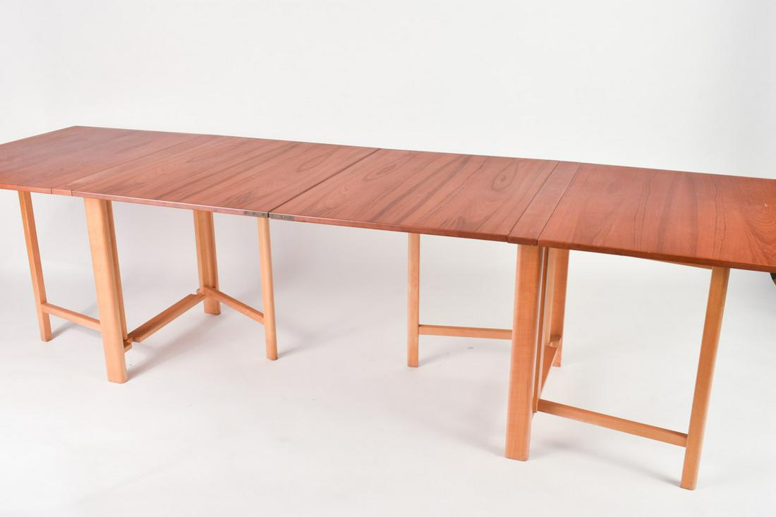 BRUNO MATHSSON MARIA FLAP EXPANDABLE DINING TABLE (1 of 15)