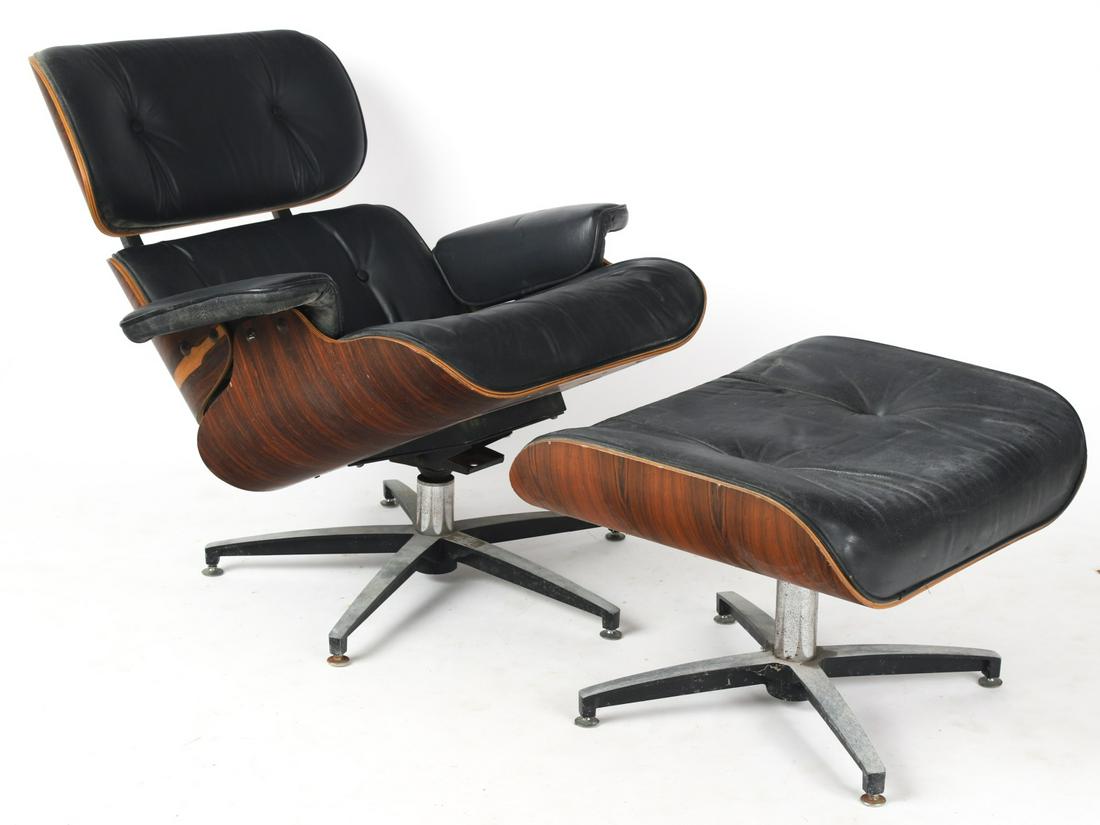 MID CENTURY MODERN LOUNGE CHAIR & OTTOMAN (1 of 14)
