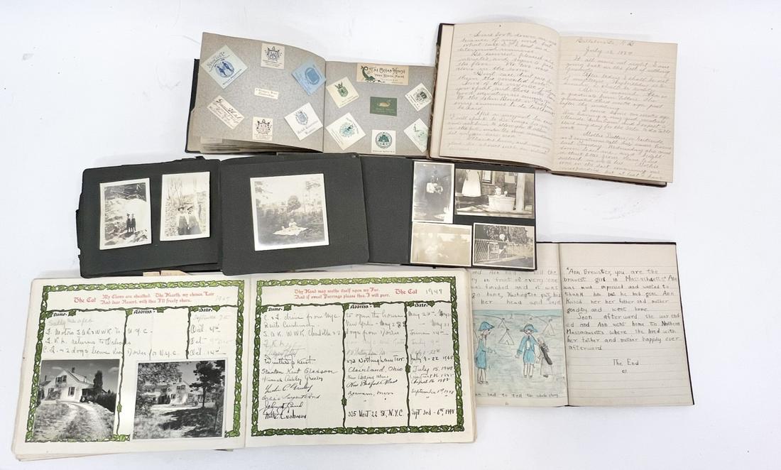 1919-1992 CAPE COD COTTAGE ILLUSTRATED GUEST BOOK (1 of 13)