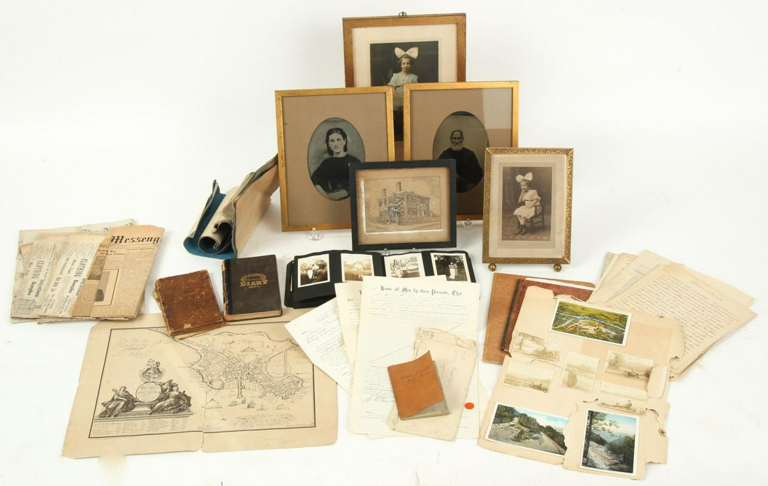 MISCELLANEOUS GROUPING OF HANDWRITTEN DOCUMENTS (1 of 20)