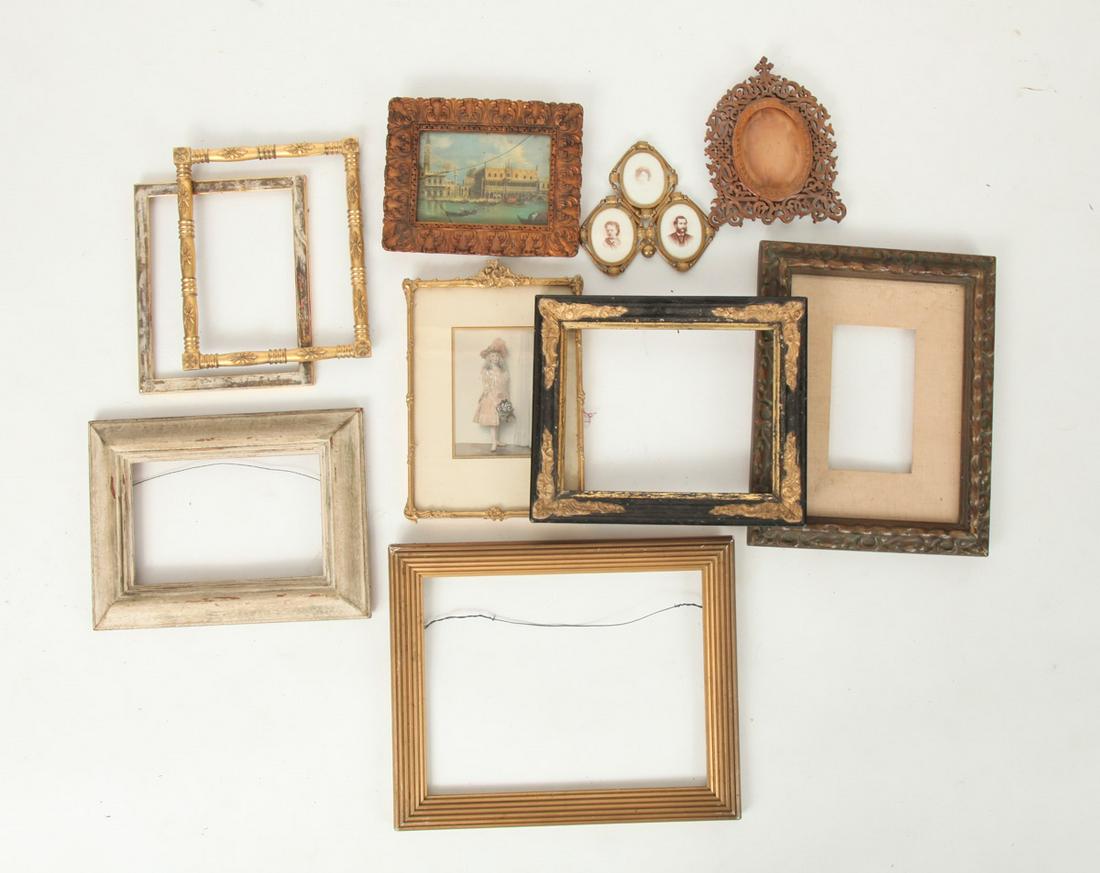 GROUPING OF (10) PICTURE FRAMES (1 of 6)