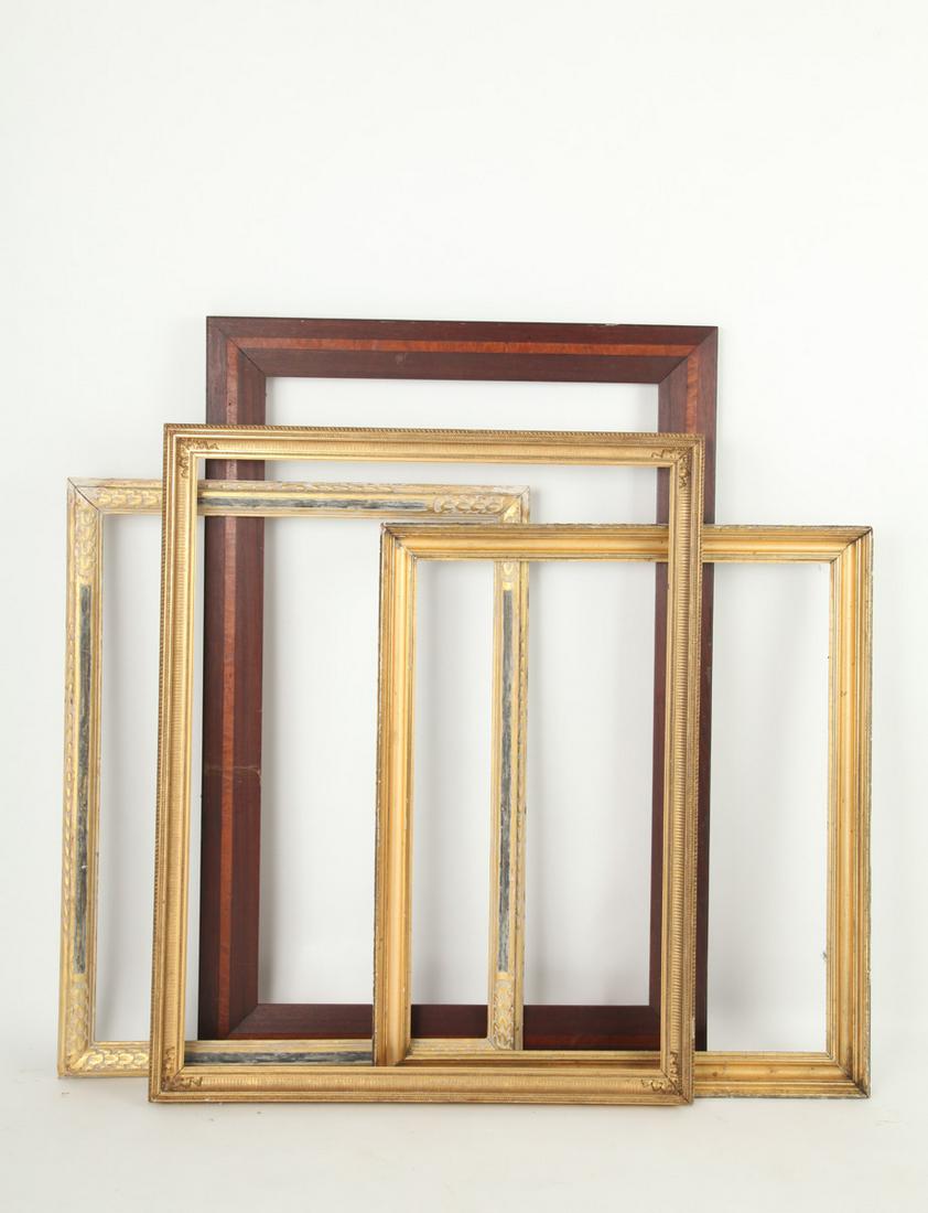 FOUR (19th c) FRAMES (1 of 11)