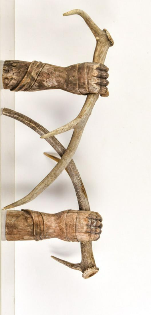 FIGURAL GAUNTLET HAT/CROP RACK (1 of 19)