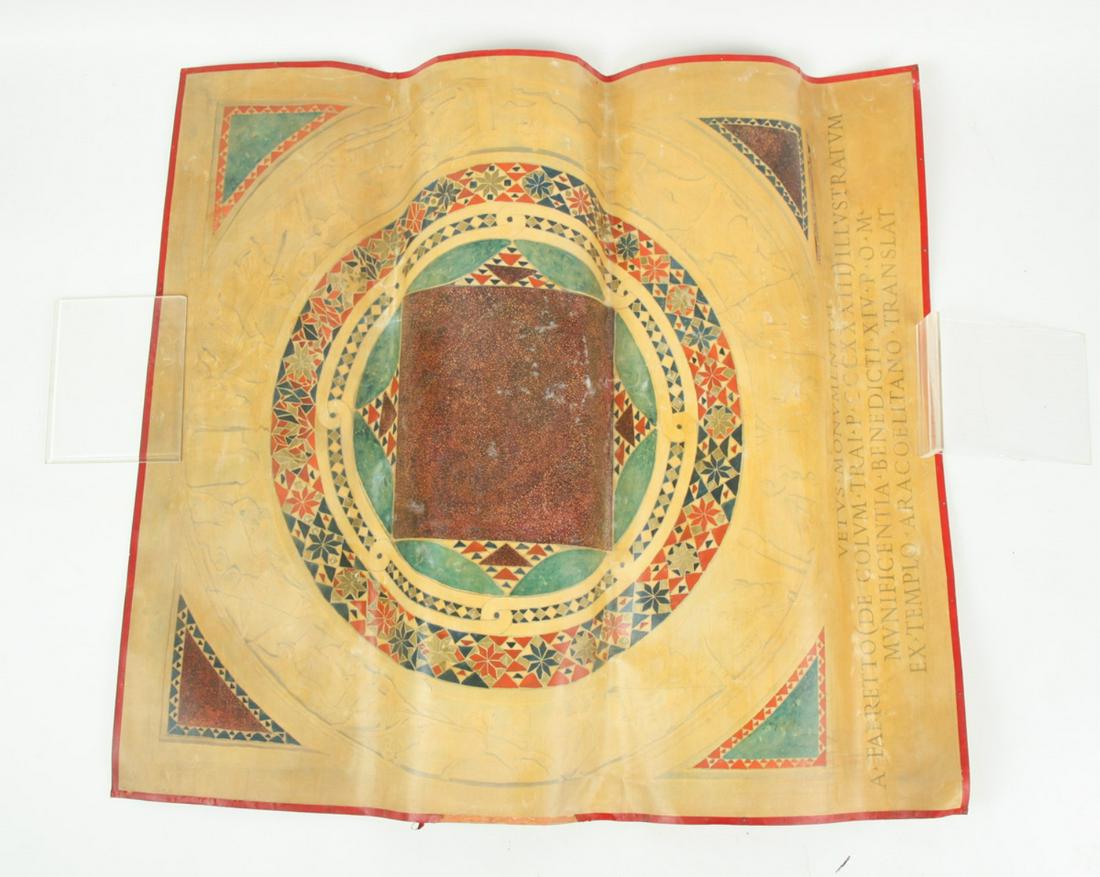 CAPITOLINE MUSEUM MOSAIC FLOOR SLAB OIL CLOTH (1 of 16)