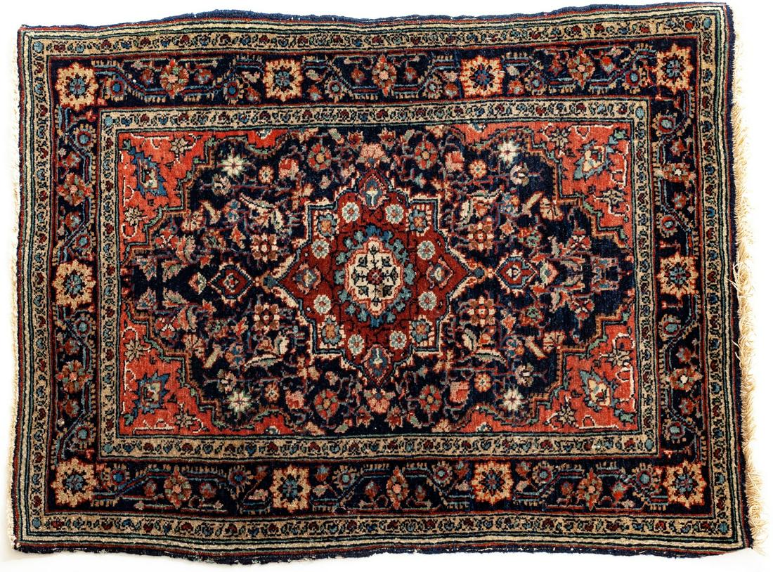 Antique Persian Sarouk Mat (1 of 13)
