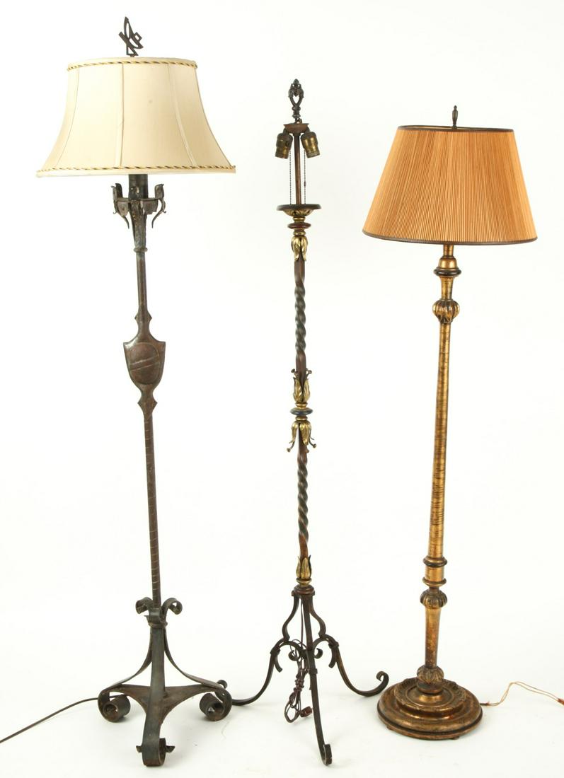 (3) QUALITY FLOOR / BRIDGE LAMPS (1 of 20)