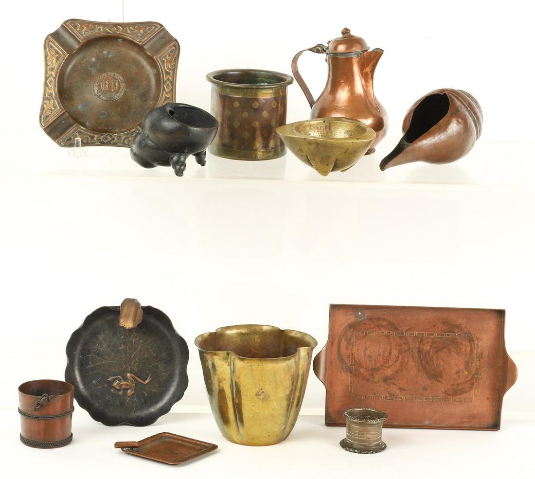 GROUP OF COPPER & BRASS WARES (1 of 20)