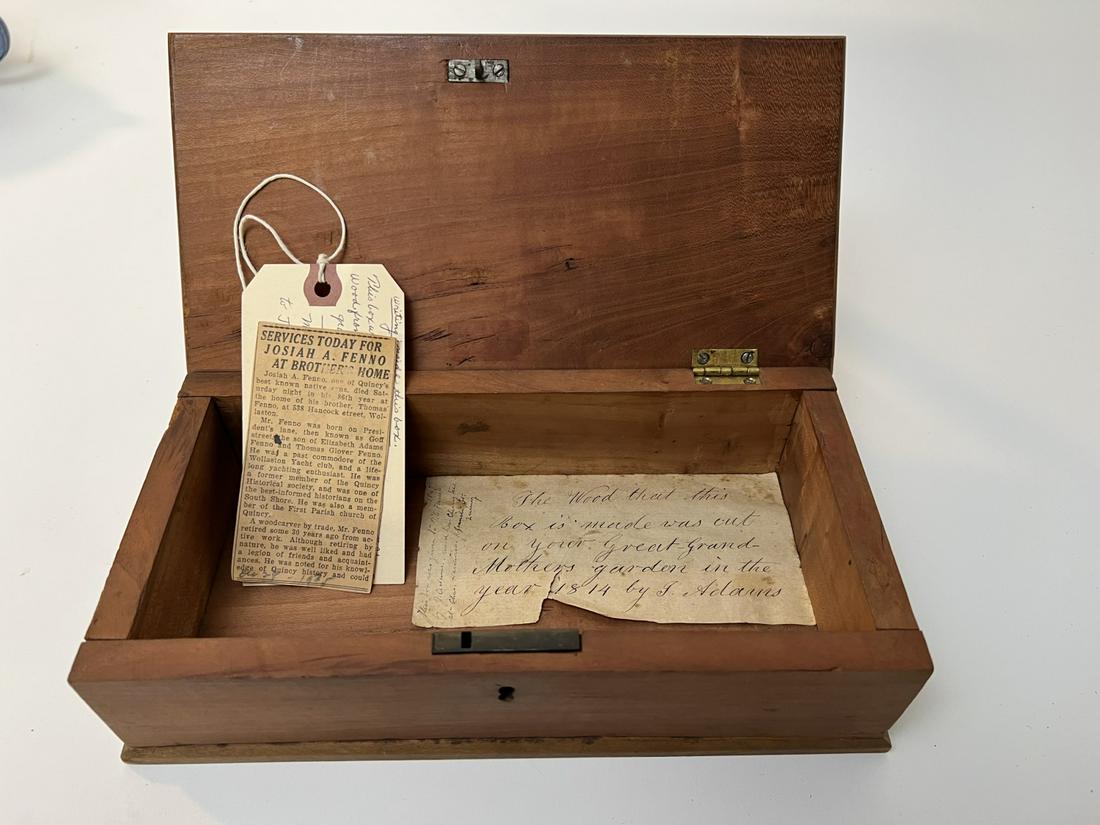 PRESIDENT JOHN ADAMS CHERRY TREE RELIC (1 of 6)