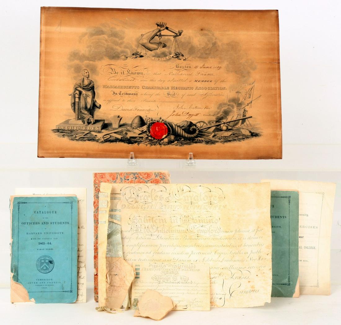 DARTMOUTH, HARVARD & MASS MEDICAL etc EMPHEMERA (1 of 13)