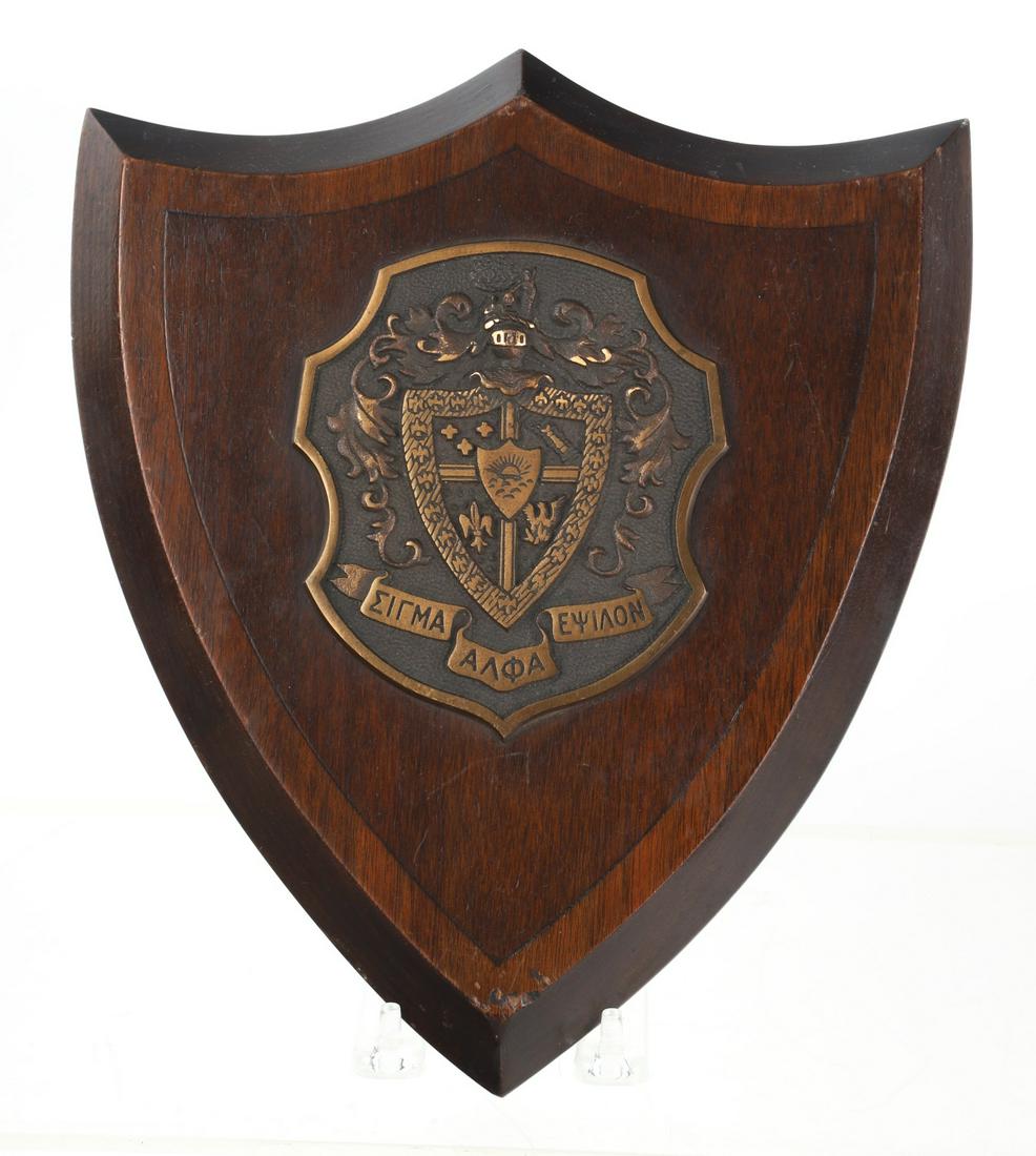 SIGMA ALPHA EPSILON FRATERNITY PLAQUE (1 of 5)