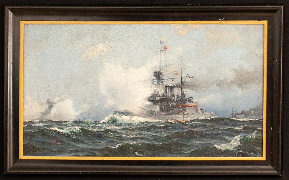 ILLUSTRATION (20th c) "NAVAL CARAVAN" (1 of 8)