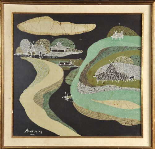 157 Amri Yahya Indonesian 1939 2008 Batik 157 Amri Yahya Indonesian 1939 2008 Batik