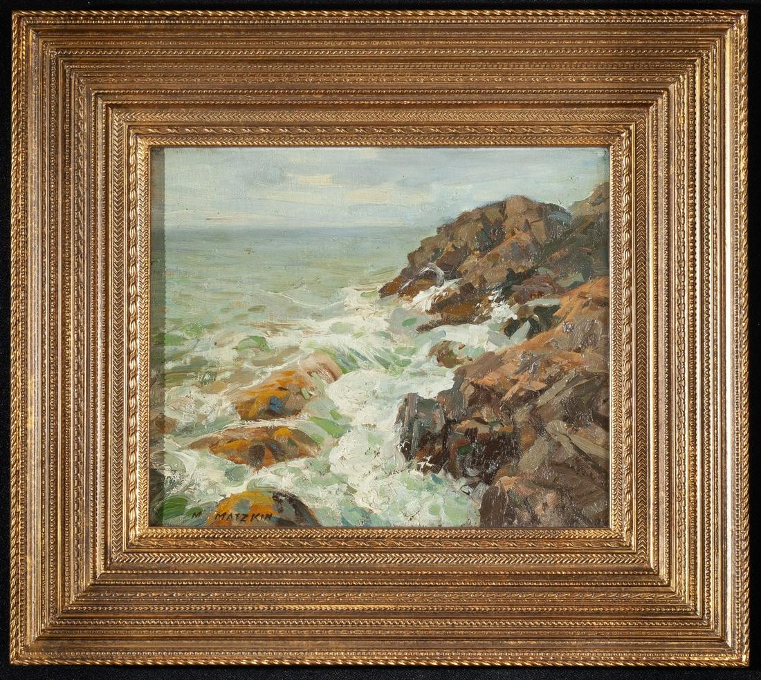 MEYER MATZKIN (1880-1976) "Bass Rocks" (1 of 4)