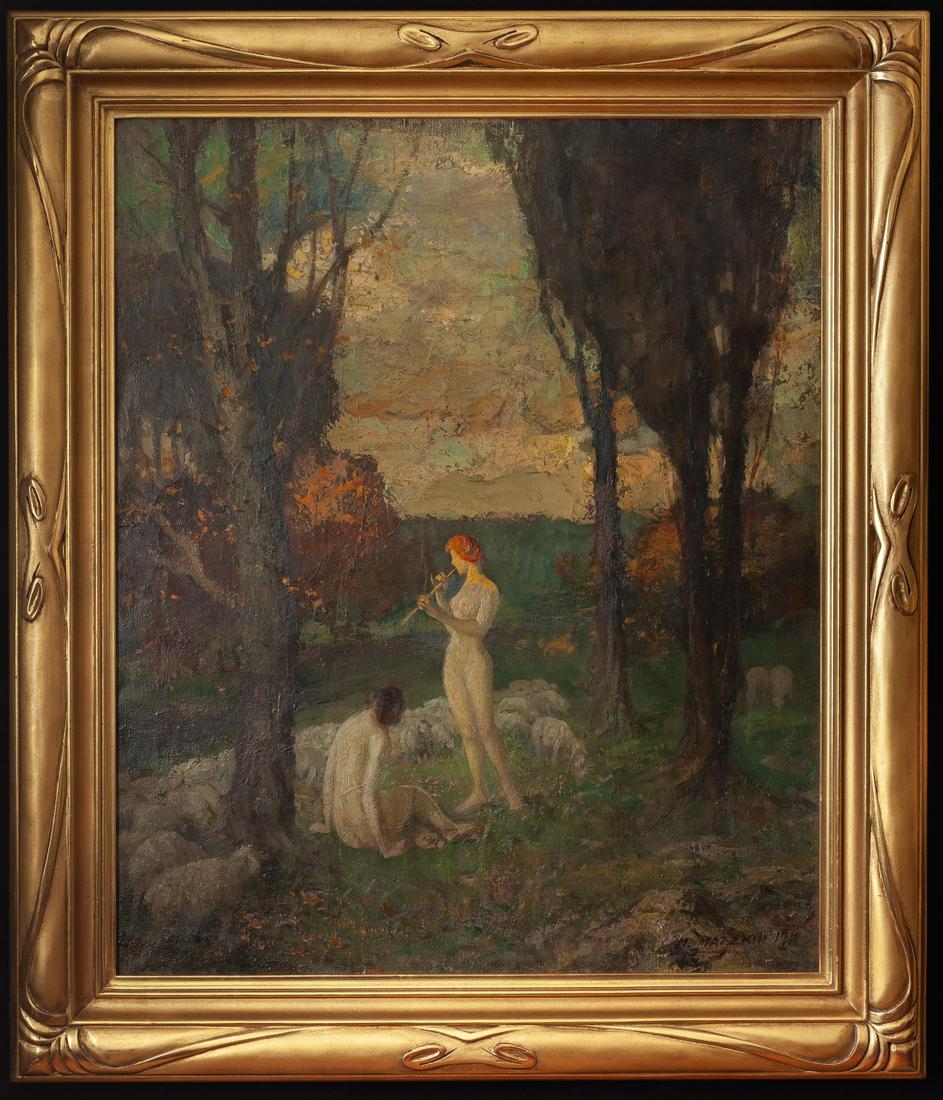 MEYER MATZKIN (1880-1976) "Fall Idyll" (1 of 6)