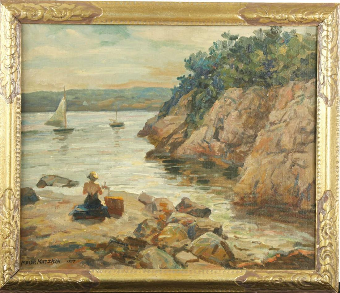 MEYER MATZKIN (1880-1976) "The Artist" (1 of 12)