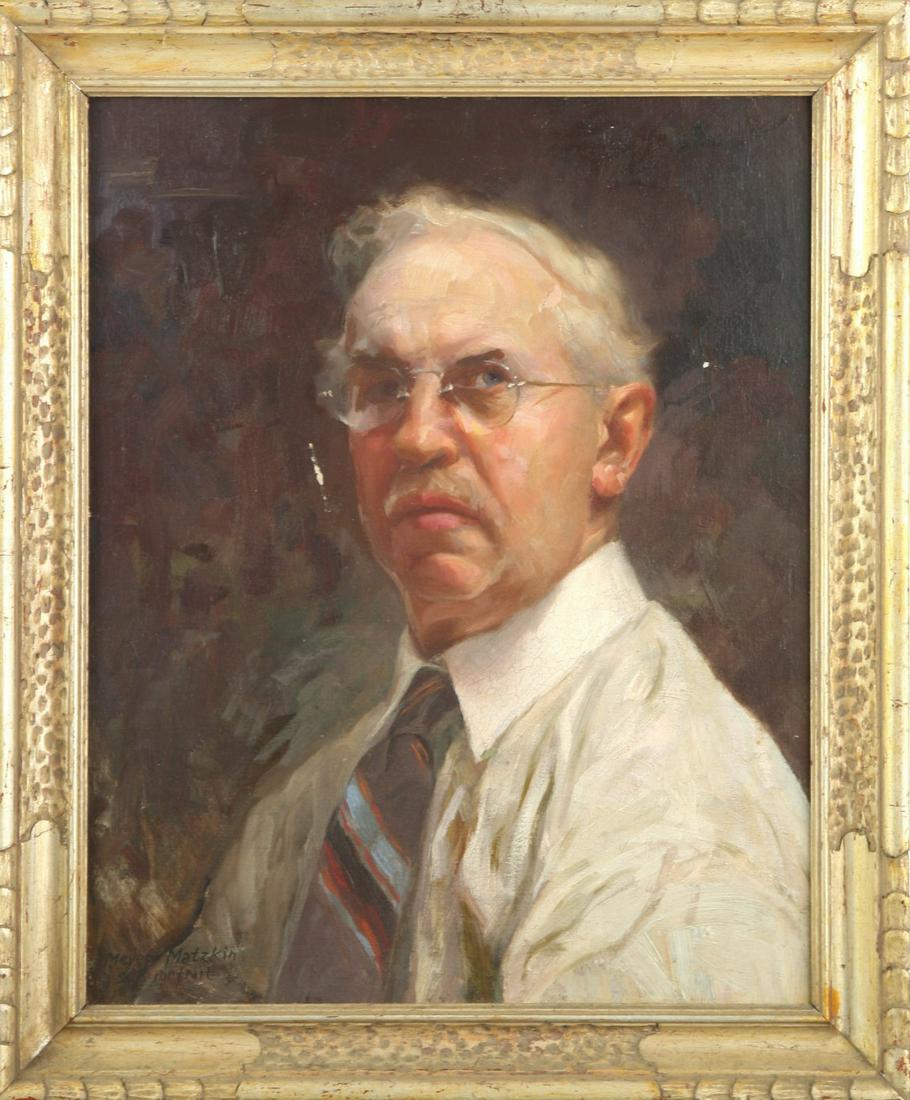 MEYER MATZKIN (1880-1976) "Self Portrait" (1 of 10)