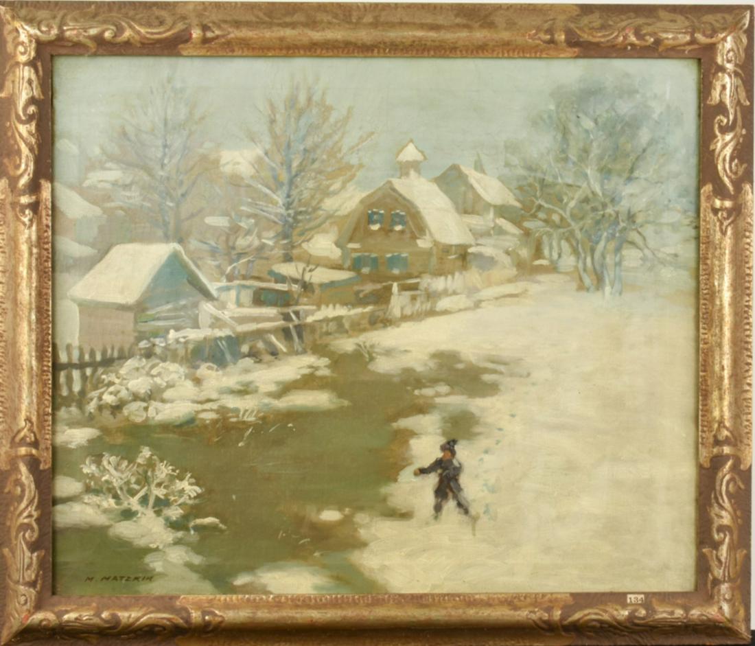 MEYER MATZKIN (1880-1976) "Winter" (1 of 15)